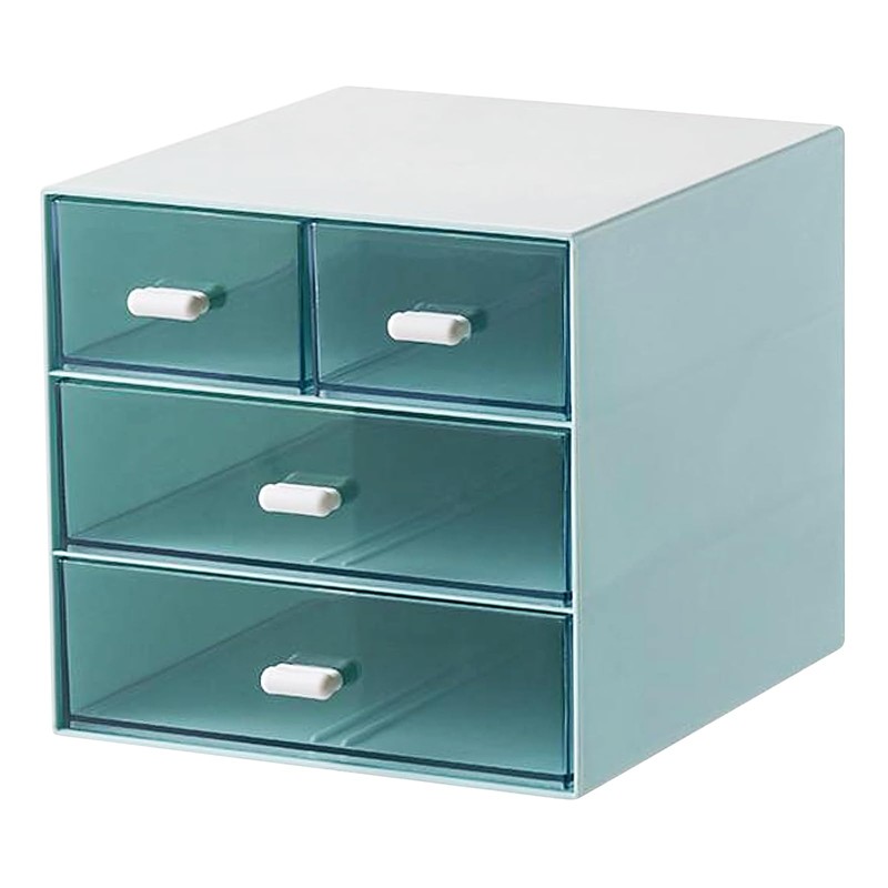 ENN LLC Desktop Storage Case 4 Drawer Storage Case Stationery