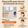 Crema Facial Rostro Cara De Noche Con Extracto De Arroz