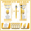 Qilery 25 Sets Bee Theme Pen Favor Bulk – Thank
