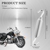 Motorcycle Kickstand Spring,Galvanic Spring Parts Replacement OEM# 50005-85A Compatible with