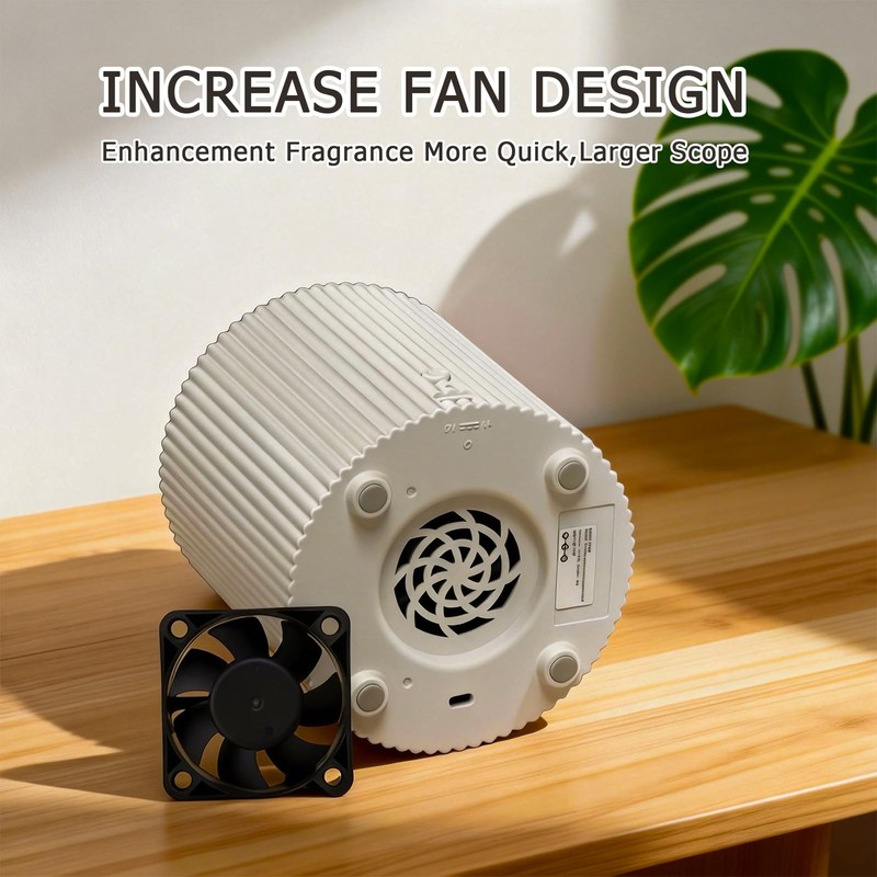 NO-Battery LED Candle Waterless Diffuser and 3D Wick and Realistic