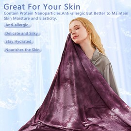 Topcee Cooling Blankets for Hot Sleepers,Arc-Chill Q-Max >0.5 Cool Fiber,100% Oeko-Tex Certified,Full Size Lightweight Summer Cool Blanket for Travel/Outdoor Ultra Cold Breathable,80''x88''