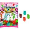 Totally Awesome Unicorn Shaped Gummy Candy - 3.8 oz bag,