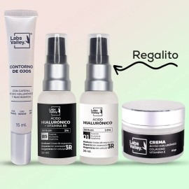 Ácido Hialurónico B5 + Natural Al 1.5% + Crema + Contorno