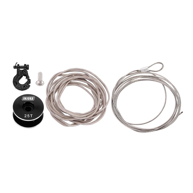 INJORA INJS022-360 22KG 360° Rotation Digital Servo with 25T Low