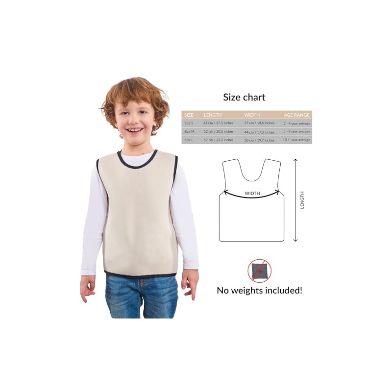 ODOXIA Compression Vest for Kids | Deep Pressure Comfort |