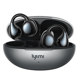 Lytmi CozyClip Wireless Open Ear Headphones, Bluetooth 5.4, 22H Playtime, Waterproof, Stable Fit, Robust Bass for Fitness & Workout
