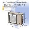 NGB Mini Split Cover, 29.1x 11.8x 21.7 Inch Air Conditioning