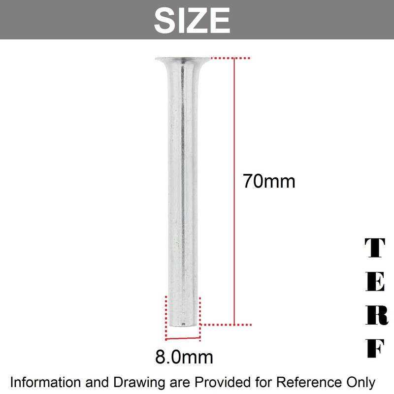 TERF® 8.0mm X 70mm Express Nails Anchor 8.0mm X 70mm