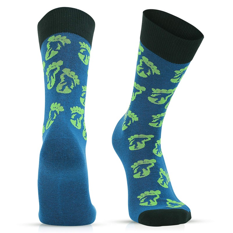 Luther Pike Seattle Funny Socks For men: Funky mens dress