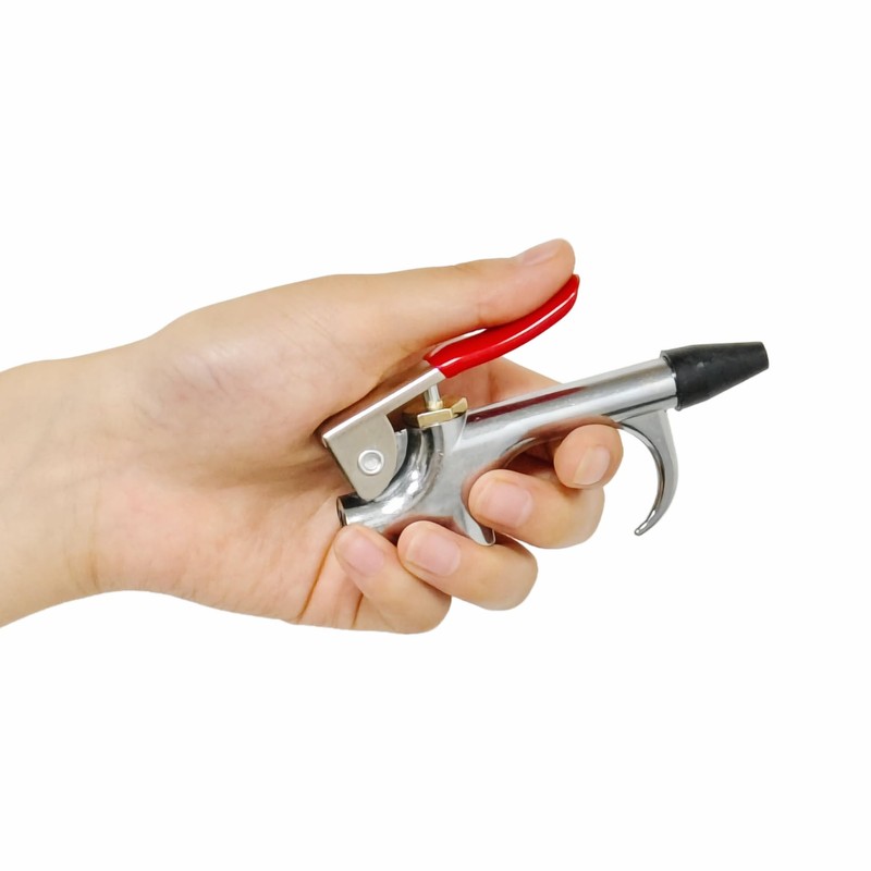 QiLeeCar High Volume Powerful Air Blower Gun Kit with Rubber