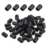 DMiotech 50 Pack 3/8" ID Black Screw Thread Protectors Rubber