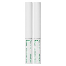 Innisfree Skinny Meticulous Mascara 3.5g, black, 2 pcs / 이니스프리 스키니 꼼꼼 마스카라 3.5g, 블랙, 2개