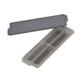 Pearl Metal D-6653 Ice Tray, Ice Maker, Ice Tray, Stick, Thick, Lid Included, Easy to Remove, Made in Japan, Gray, Cold Club