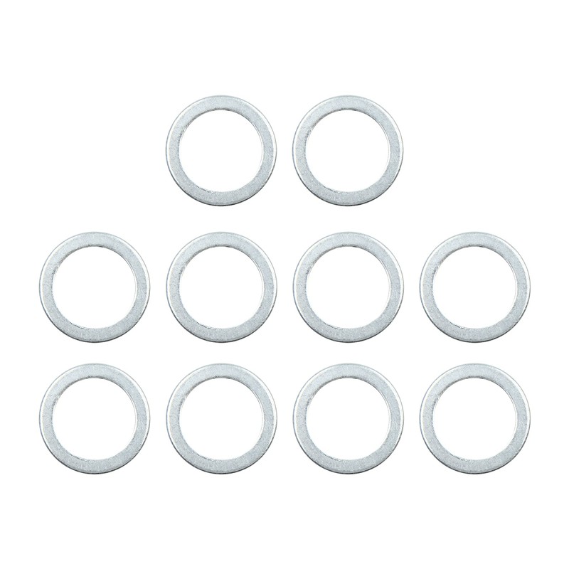 X AUTOHAUX 10pcs Oil Crush Washers Drain Plug Gaskets 20mm