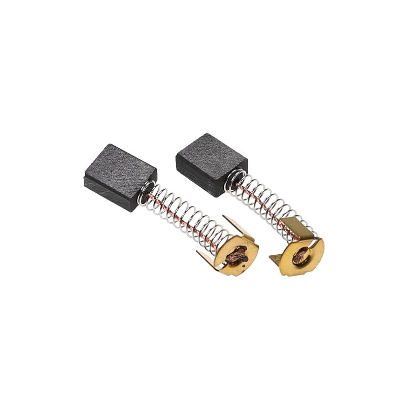 vhbw 2 x Carbon Brushes Motor Carbon Abrasive Carbon 7