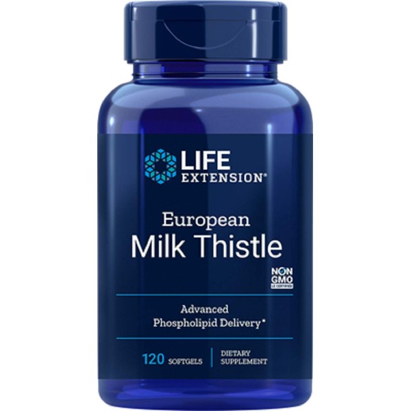 European Milk Thistle, 120 Count (Pack of 2)