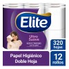 Papel Higiénico Elite Softmax Doble Hoja 12 Rollos
