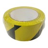 Kirax Hazard Indication PVC Line Tape, Yellow/Black, 2.0 x 13.0