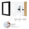Egofine 4x6 Set of 6, Made of Solid Wood Covered