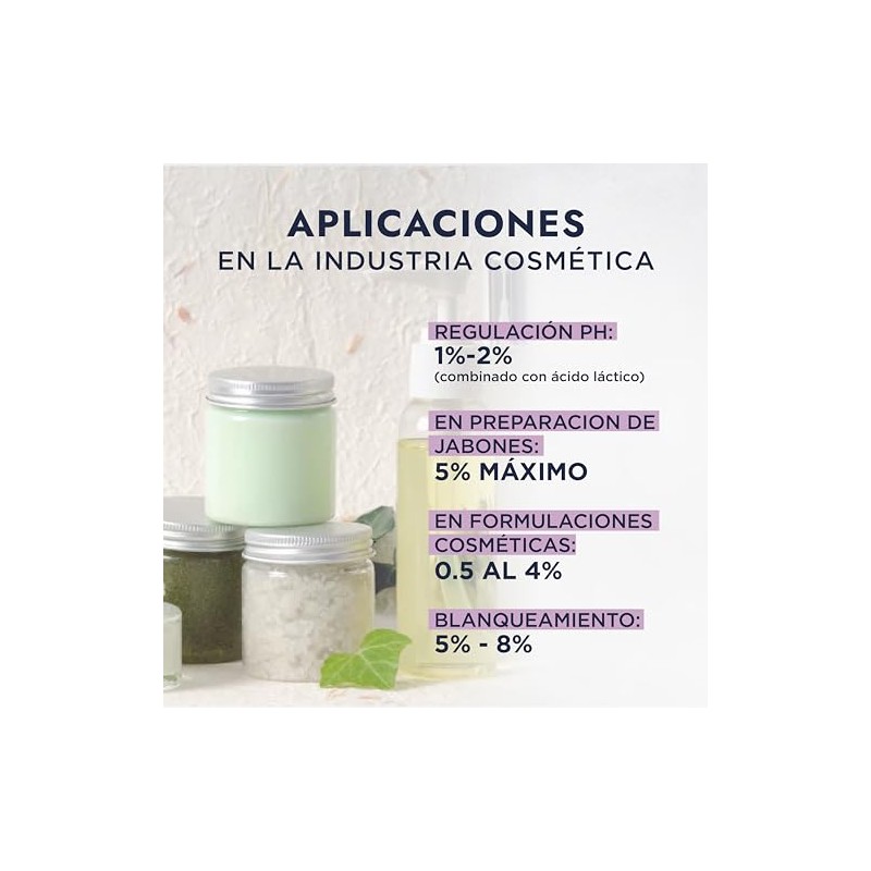 Hebbe - Lactato de Sodio Hidratante Natural para Cosméticos, 120