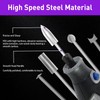 Wood Carving Bits Set Compatible with Dremel, 5Pcs Different Types