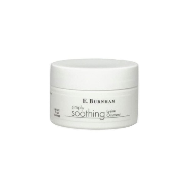 E. Burnham Simply Soothing Lysine Ointment .5 Oz. Cold Sore