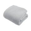 JOOJA Grey Blanket Warm Queen Size Fuzzy Knitted Blanket, Oversized