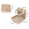 2pcs Foldable Car Cup Holder Vehicle Door Drink Holder with