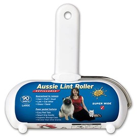 Aussie Lint Roller, Large, White