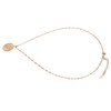 White Zircon Women Necklace Snake Pattern Electroplated Fashionable Female Pendant