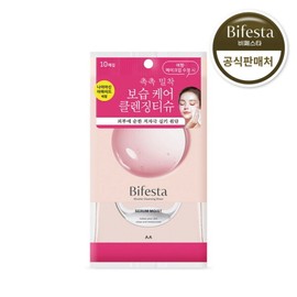 Bifesta NEW Micellar Cleansing Tissue Serum Moist 10 sheets / 비페스타 NEW 미셀라 클렌징 티슈 세럼 모이스트 10매