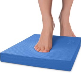 Yes4All Foam Exercise Pad/Balance Pads for Physical Therapy and Balance Exercises, Suitable for Home, Work, Rehabilitation (Blue - XLarge)