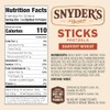 Snyder's of Hanover Harvest Wheat Pretzels Sticks, 8 Oz Bag