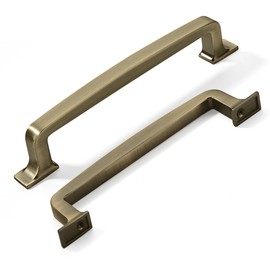 khtumeware 6 Pack 5 Inch Kitchen Cabinet Handles Brushed Antique Brass Cabinet Pulls Drawer Pulls Kitchen Cabinet Hardware Kitchen Handles for Cabinets Cupboard Handles Drawer Handles