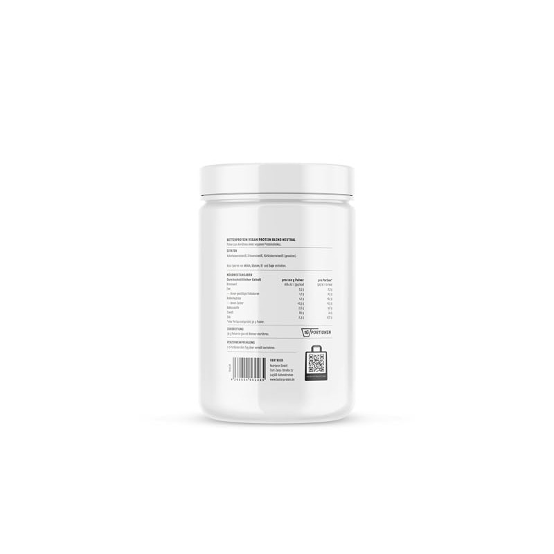 Vegan Protein Powder Blend 500 g - Natural - Vegetable