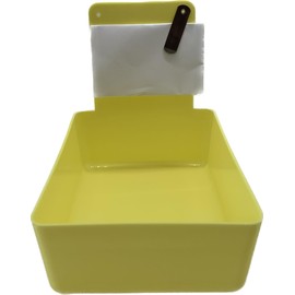 Dental Lab Pan Yellow 12/Box Quality Color Coded Organization