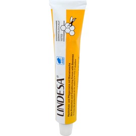 Lindesa Care Cream with Beeswax, Hand Cream, Skin Protection Cream, Hand Care, Metal Tube 50 ml (1)