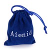 Aienid Stianless Steel Multicolor Cross Pendant Necklace for Women Men