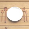 Nagao Sao Wood Tablespoon, 6.7 inches (17.0 cm), Natural Wood,