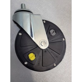 GATEKEEPER NEW GATEKEEPER SYSTEMS 5" REMOTE CONTROL LOCK SHOPPING CART CASTER WHEEL W-9470A