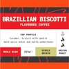 Coffee Beans 227g Bag, Whole Bean Coffee, Brazilian Biscotti Flavoured
