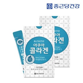 Jong Kundang Health 종근당건강 아쿠아 콜라겐 분말 30포 1박스 Jongkundang Health Aqua Collagen Powder 30 Sachets 1 Box