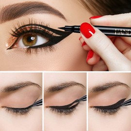 Matte Eyeliner Set, 13 Pieces, 12 Colours, Eyeliner Make-Up Set, Waterproof, Smudge-Proof, Durable, Colourful Eyeliner for Eyes, Make-Up, Daily Use