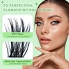 Russian Individual Eyelashes Clusters Lashes Fluffy Thick Eye Lashes Extension