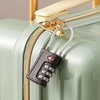 EVRU TSA Luggage Locks, [2 Pack] 3-Digit Security Suitcase Locks,