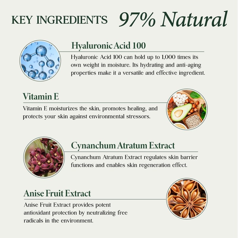 Clara's New York Advanced Hydrating Hyaluronic Acid 100 Facial Serum,