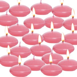 20 Pcs Floating Candles Centerpieces, 1.5 Inch Unscented Floating Candles Small Decoration, Floating Candles Vases for Valentine's Day, Thanksgiving, Wedding