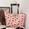 Bolso De Mano De Gran Capacidad Con Estampado De Labios