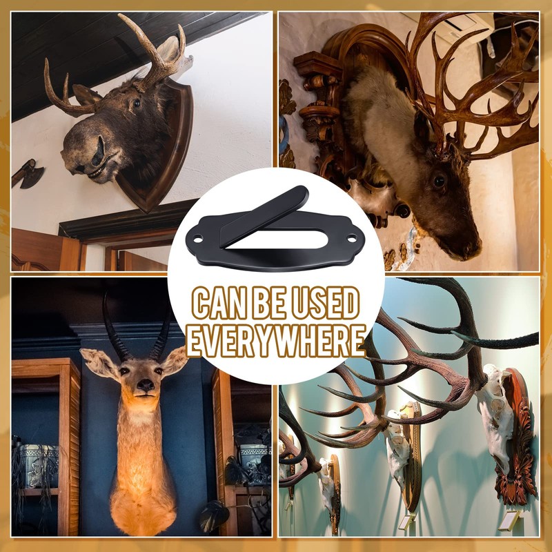 Lounsweer 15 Pack European Skull Mount Hanger Skull Wall Mount